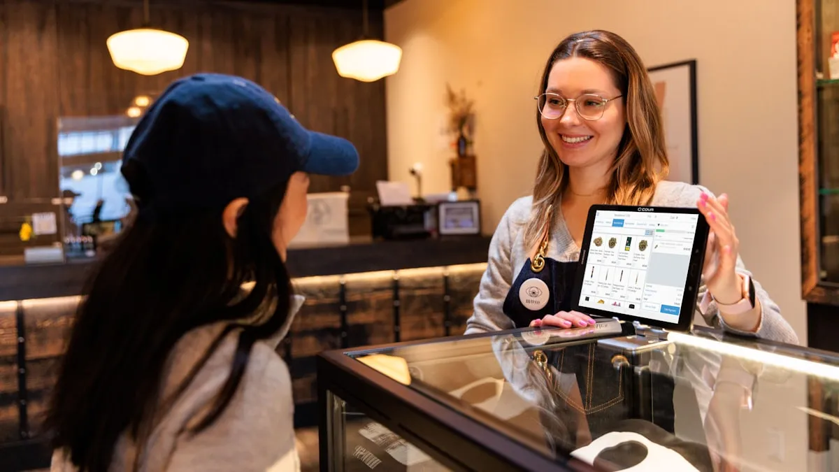 Customer records, history and balances
