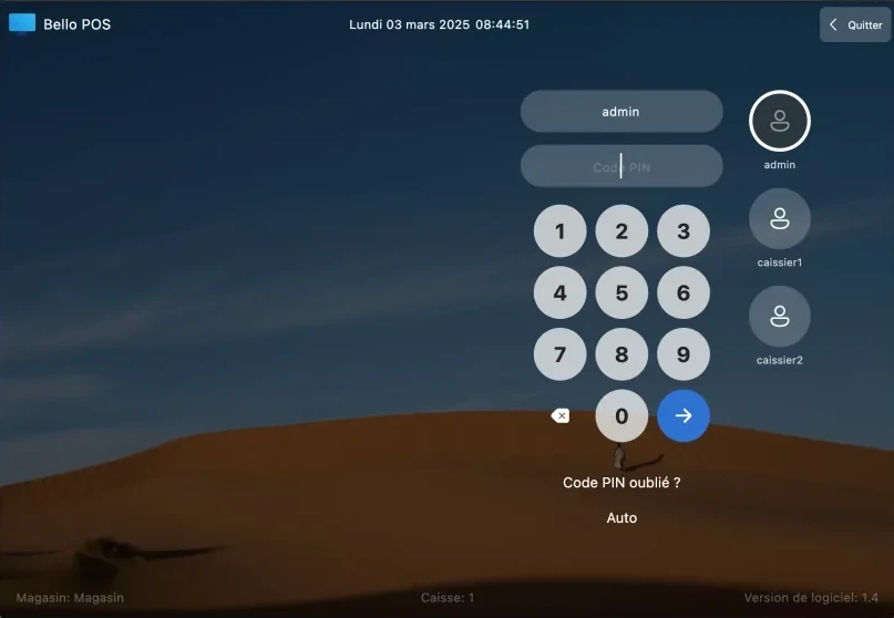 BelloPOS screenshot
